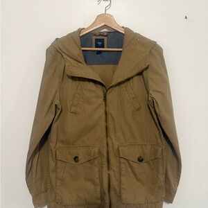 GAP Tan Hooded Jacket